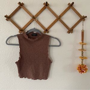 NWOT | naked wardrobe Textured Stretchy Cropped Tank